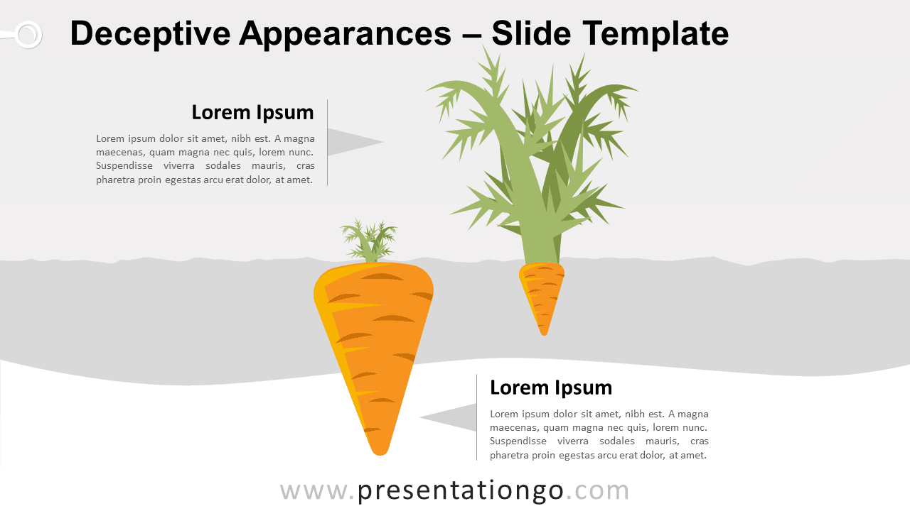 Free Deceptive Appearances for PowerPoint and Google Slides