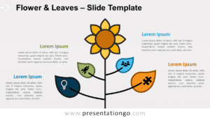 Free Flower & Leaves for PowerPoint and Google Slides