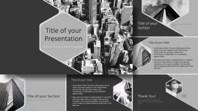 Hexagon Template for Google Slides and PowerPoint Free Hexagon Template for Google Slides and PowerPoint