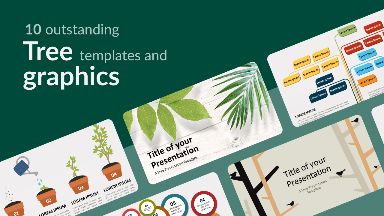10 Outstanding Tree Templates and Graphics for Presentations