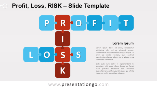 Free Profit, Loss, and Risk Infographic for PowerPoint and Google Slides