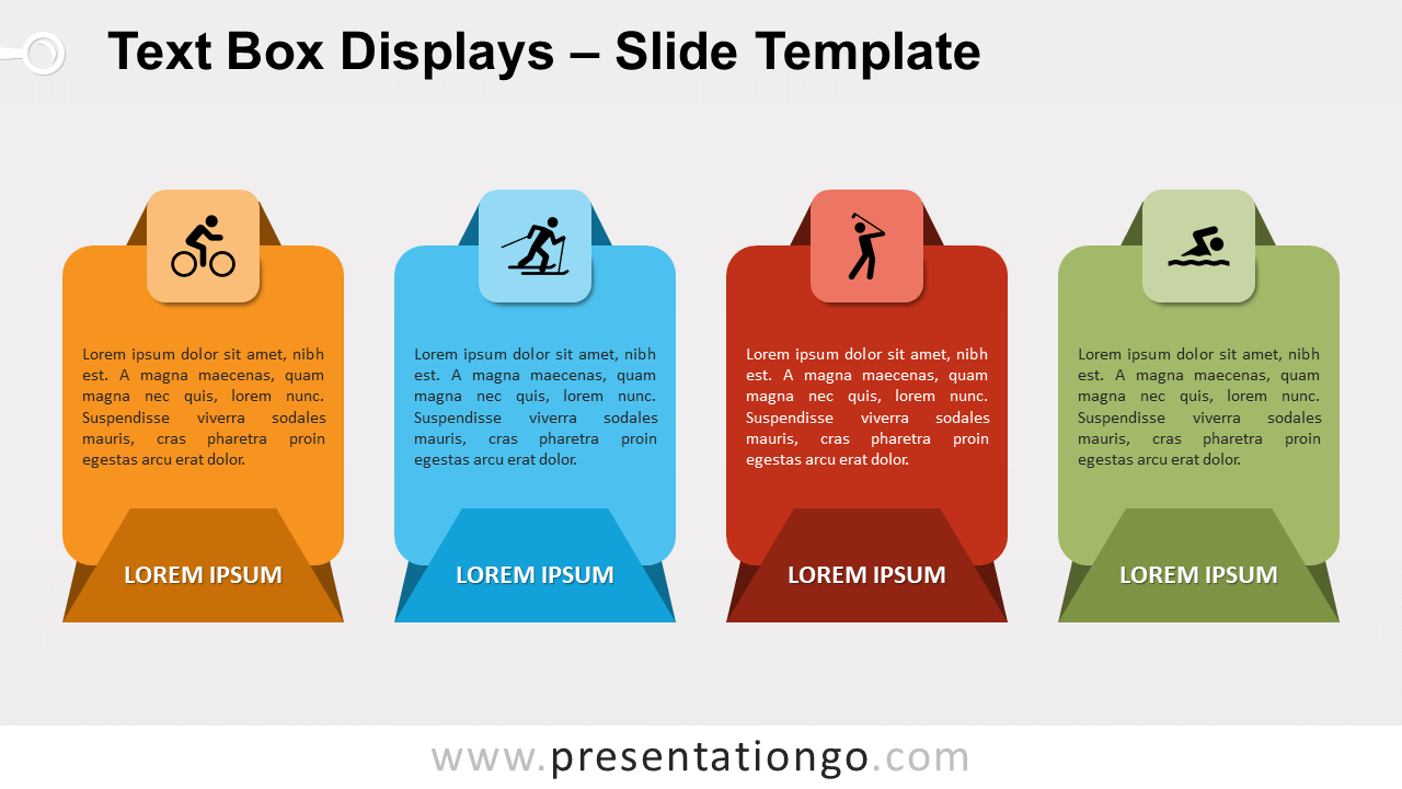 Free Text Box Displays for PowerPoint and Google Slides