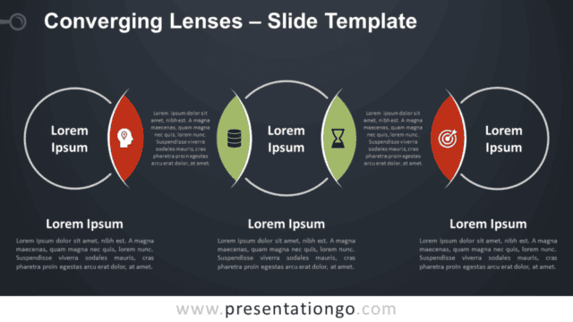 Converging Lenses Diagram for PowerPoint and Google Slides Free Converging Lenses Diagram for PowerPoint and Google Slides