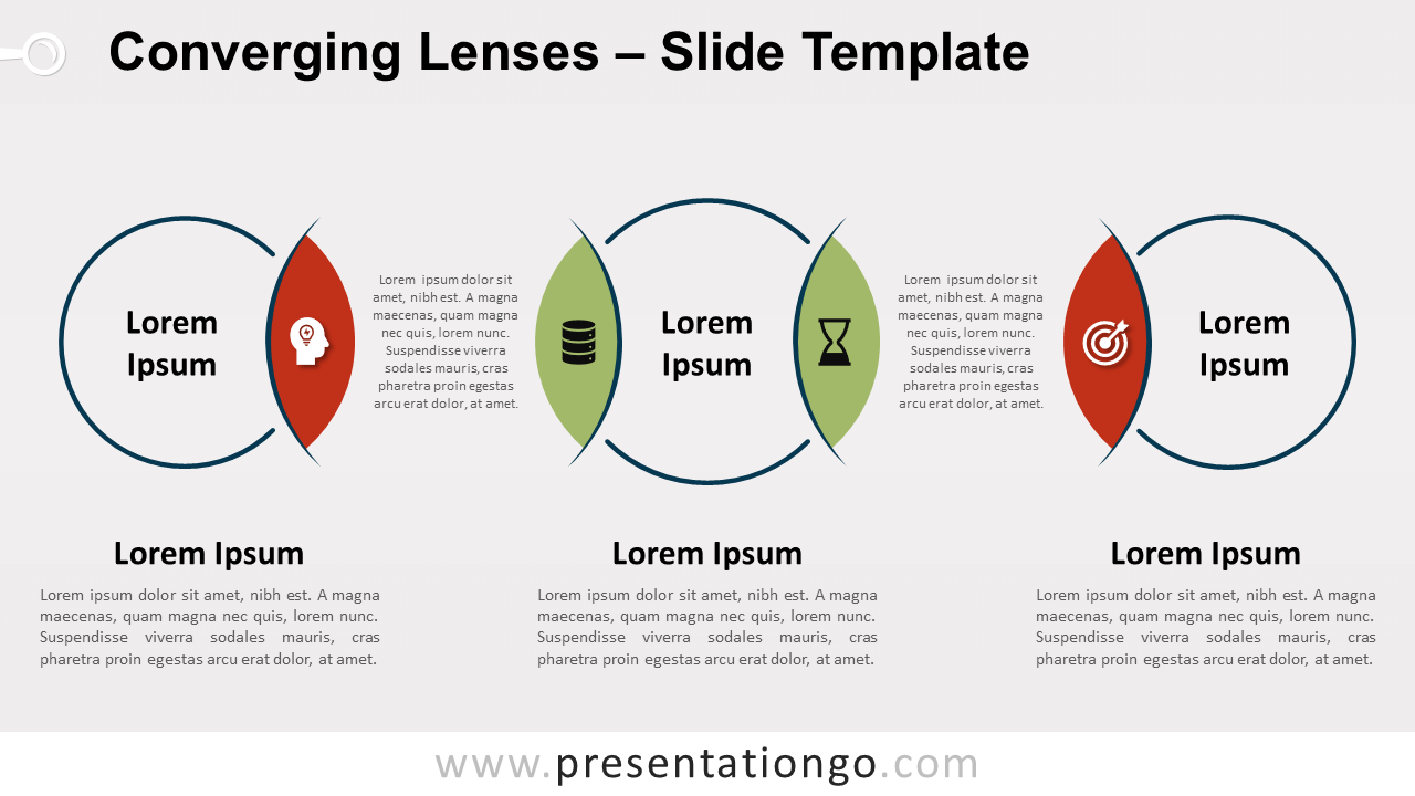 Free Converging Lenses for PowerPoint and Google Slides