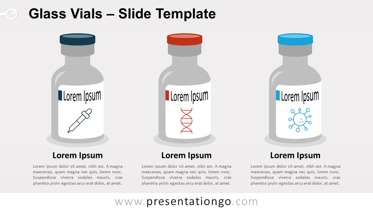 Free Glass Vials for PowerPoint and Google Slides