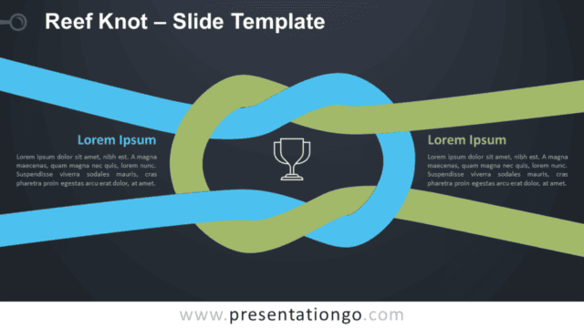 Reef Knot Infographic for PowerPoint and Google Slides Free Reef Knot Infographic for PowerPoint and Google Slides