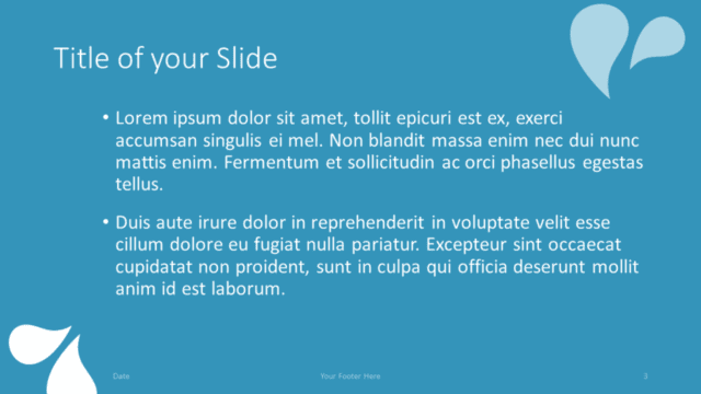Free PLUMBER Template for Google Slides – Title and Content Slide (Variant 2)