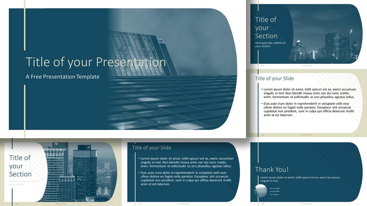 Free IMPERIAL Template for Google Slides and PowerPoint