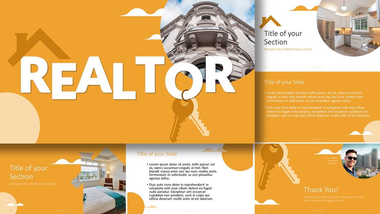 Free REALTOR Template for Google Slides and PowerPoint