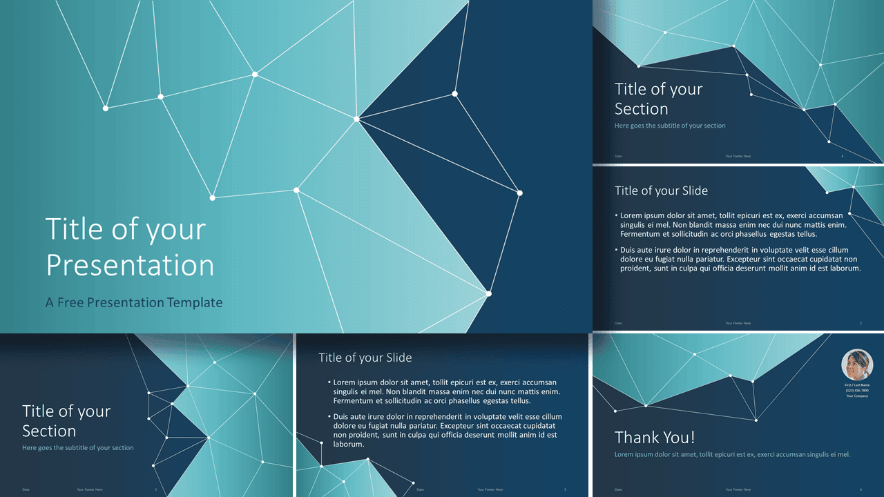 Free SCIENCE & TECH Template for Google Slides and PowerPoint