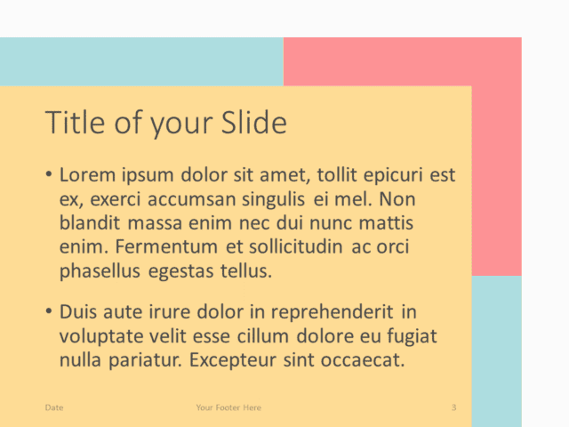 Framed Pastel Template for PowerPoint – Title and Content Slide #2 Free Framed Pastel Template for PowerPoint – Title and Content (Variant 2)