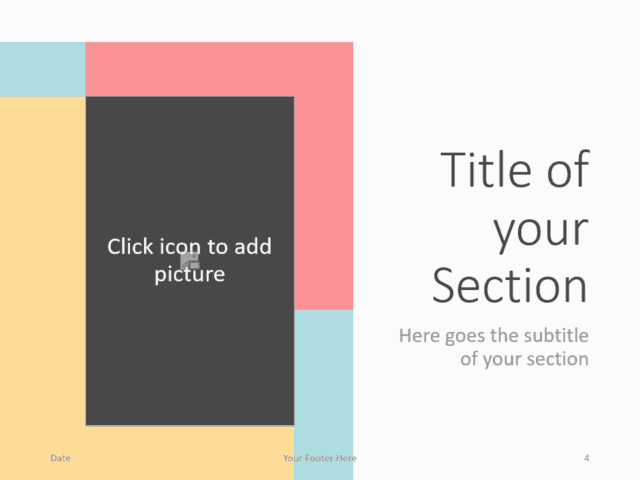 Framed Pastel Template for PowerPoint – Section Slide #1 Free Framed Pastel Template for PowerPoint – Section Slide (Variant 1)