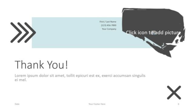 Concert Template for Google Slides - Closing Free Concert Template for Google Slides - Closing / Thank you