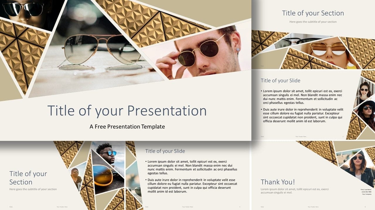 Free Deluxe Template for Google Slides and PowerPoint