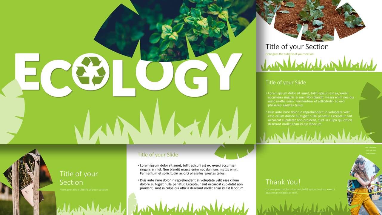 Free ECOLOGY Template for Google Slides and PowerPoint