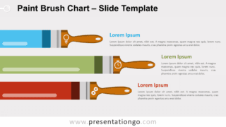 Free Paint Brush Chart for PowerPoint and Google Slides
