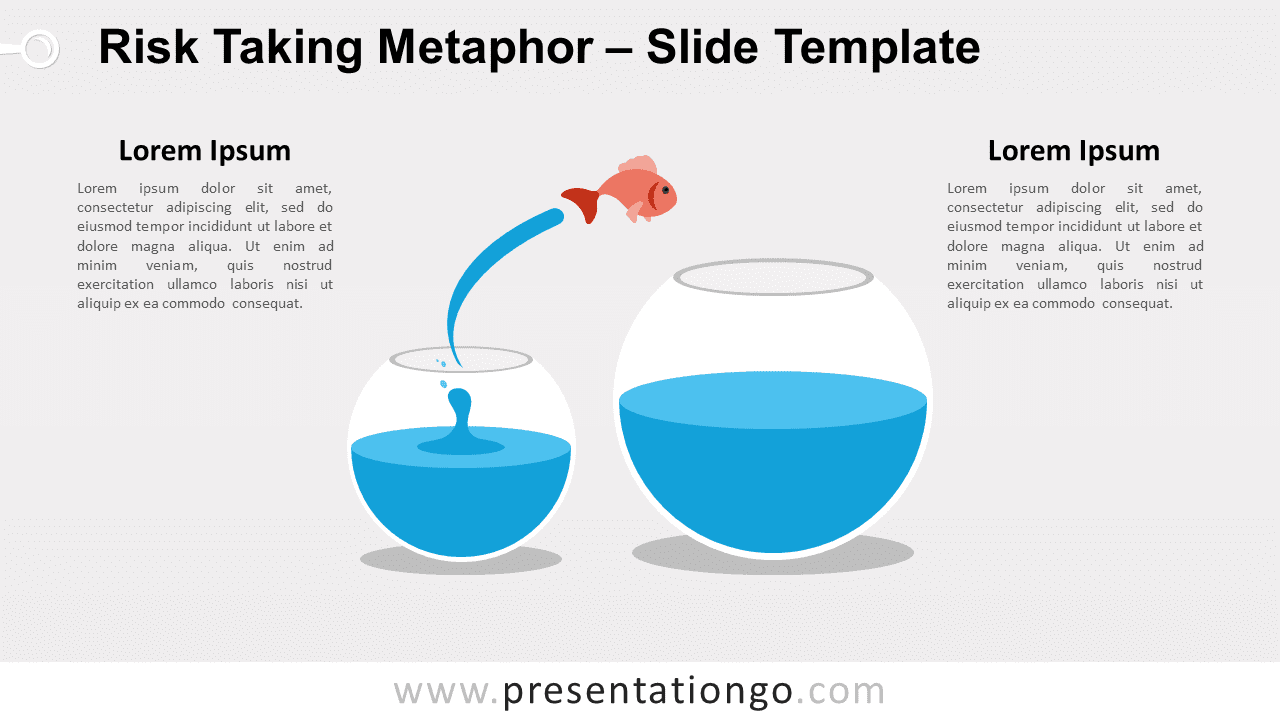 Free Risk Taking Metaphor for PowerPoint and Google Slides