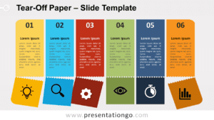 Free Tear-Off Paper for PowerPoint and Google Slides