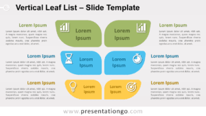 Free Vertical Leaf List for PowerPoint and Google Slides