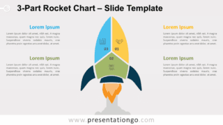 3-Part Rocket Chart for PowerPoint and Google Slides Free 3-Part Rocket Chart for PowerPoint and Google Slides