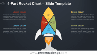 4-Part Rocket Chart Diagram for PowerPoint and Google Slides Free 4-Part Rocket Chart Diagram for PowerPoint and Google Slides