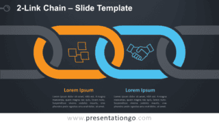 2-Link Chain Graphics for PowerPoint and Google Slides Free 2-Link Chain Graphics for PowerPoint and Google Slides