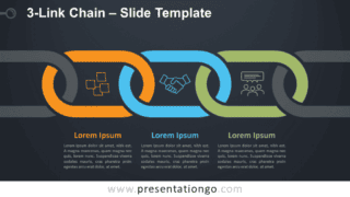 3-Link Chain Graphics for PowerPoint and Google Slides Free 3-Link Chain Graphics for PowerPoint and Google Slides