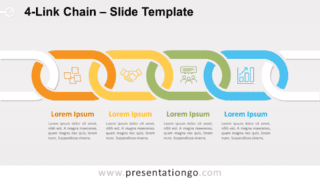4-Link Chain for PowerPoint and Google Slides Free 4-Link Chain for PowerPoint and Google Slides