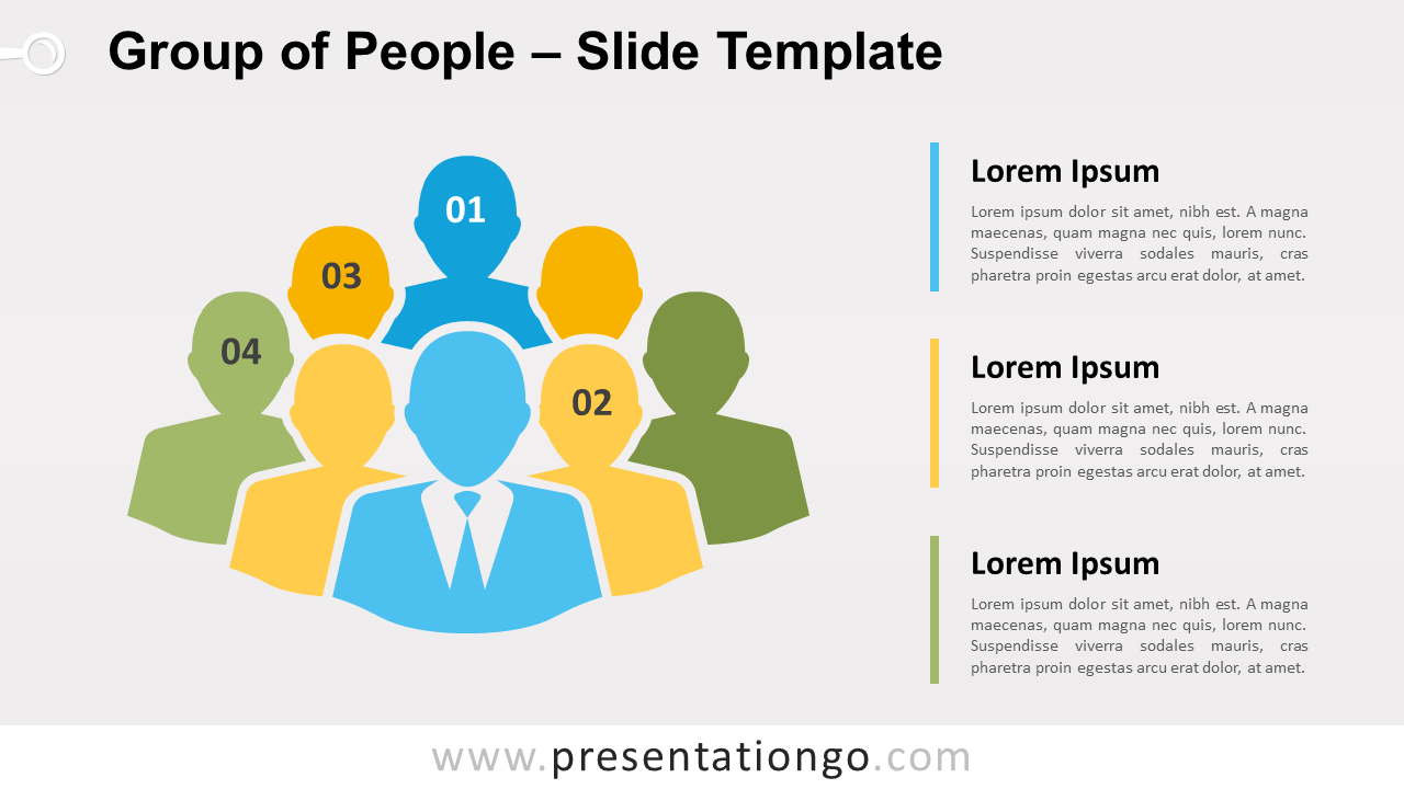 Free Group People for PowerPoint and Google Slides