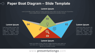 Free Paper Boat Diagram Graphics for PowerPoint and Google Slides