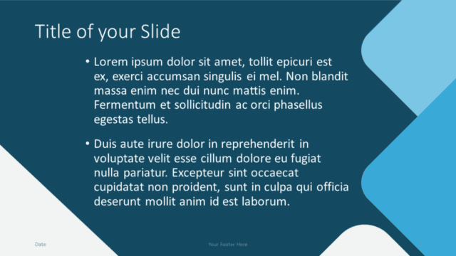 Abstract Rounded Template for Google Slides – Title and Content Slide #1 Free Abstract Rounded Template for Google Slides – Title and Content Slide (Variant 1)
