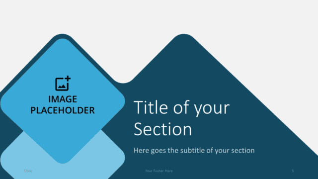 Abstract Rounded Template for Google Slides – Section Slide #2 Free Abstract Rounded Template for Google Slides – Section Slide (Variant 2)