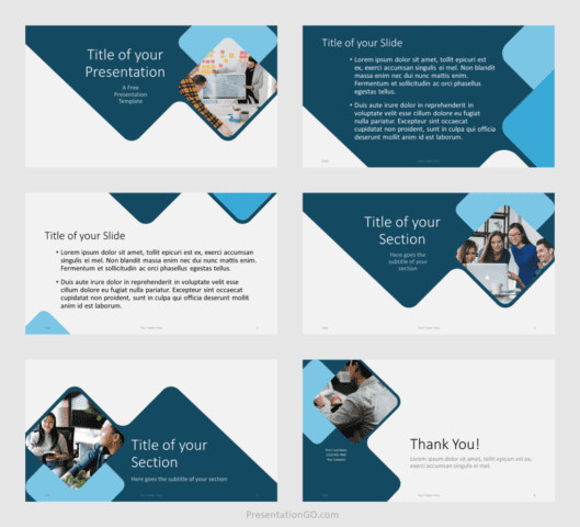 Abstract Rounded Template for PowerPoint and Google Slides - Example Free Abstract Rounded Template for PowerPoint and Google Slides - Example