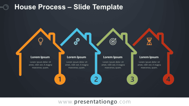 Free House Process Graphics for PowerPoint and Google Slides