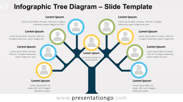 Infographic Tree Diagram for PowerPoint and Google Slides Free Infographic Tree Diagram for PowerPoint and Google Slides