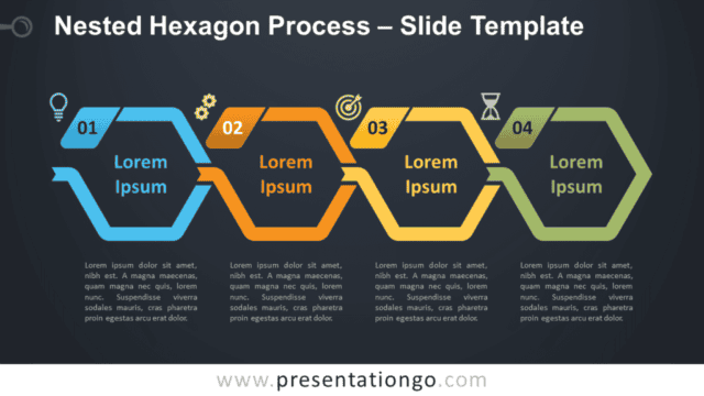Nested Hexagon Process Graphic for PowerPoint and Google Slides Free Nested Hexagon Process Graphic for PowerPoint and Google Slides