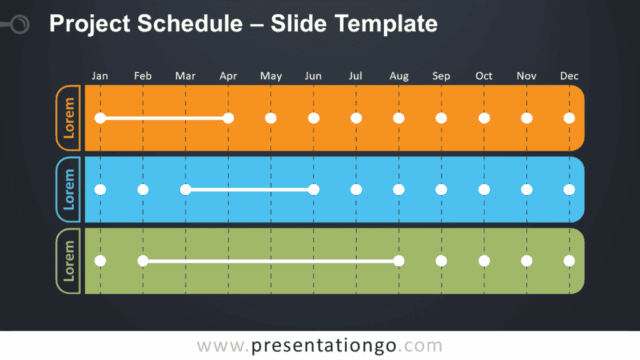 Project Schedule Planning for PowerPoint and Google Slides Free Project Schedule Planning for PowerPoint and Google Slides