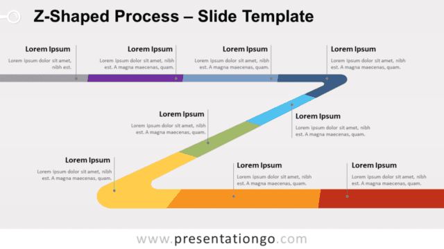 Free Z-Shaped Process for PowerPoint and Google Slides