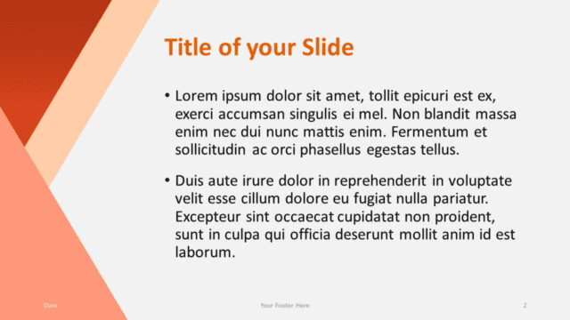Free Abstract Diagonal Template for Google Slides – Title and Content Slide (Variant 1)