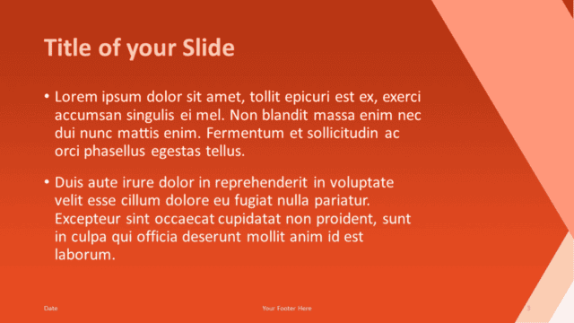 Free Abstract Diagonal Template for Google Slides – Title and Content Slide (Variant 2)