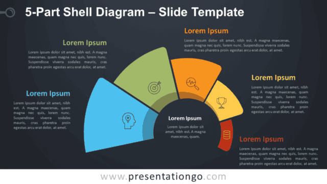 5-Part Shell Diagram Graphics for PowerPoint and Google Slides Free 5-Part Shell Diagram Graphics for PowerPoint and Google Slides
