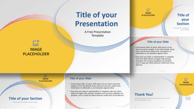 Arcs Template for Google Slides and PowerPoint Free Arcs Template for Google Slides and PowerPoint
