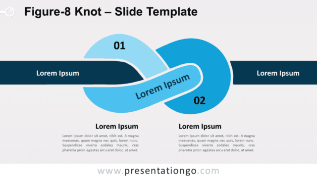 Figure-8 Knot for PowerPoint and Google Slides Free Figure-8 Knot for PowerPoint and Google Slides