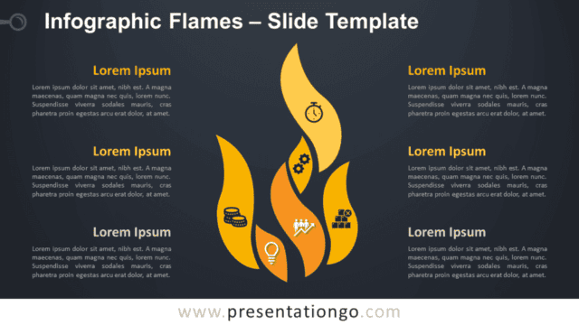 Infographic Flames Graphics for PowerPoint and Google Slides Free Infographic Flames Graphics for PowerPoint and Google Slides