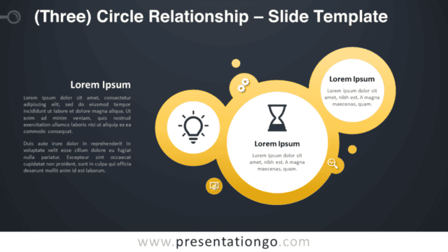 Free 3-Circle Relationship Graphics for PowerPoint and Google Slides