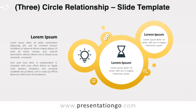 Free 3-Circle Relationship for PowerPoint and Google Slides