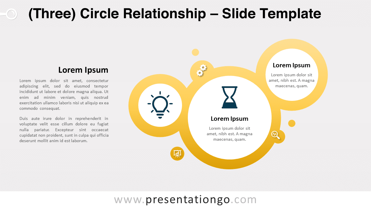 Free 3-Circle Relationship for PowerPoint and Google Slides