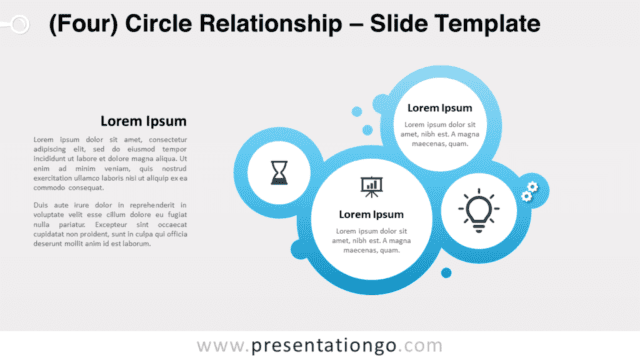 Free 4-Circle Relationship for PowerPoint and Google Slides