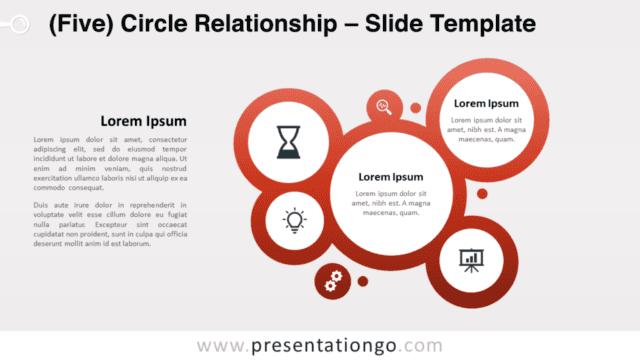 Free 5-Circle Relationship for PowerPoint and Google Slides