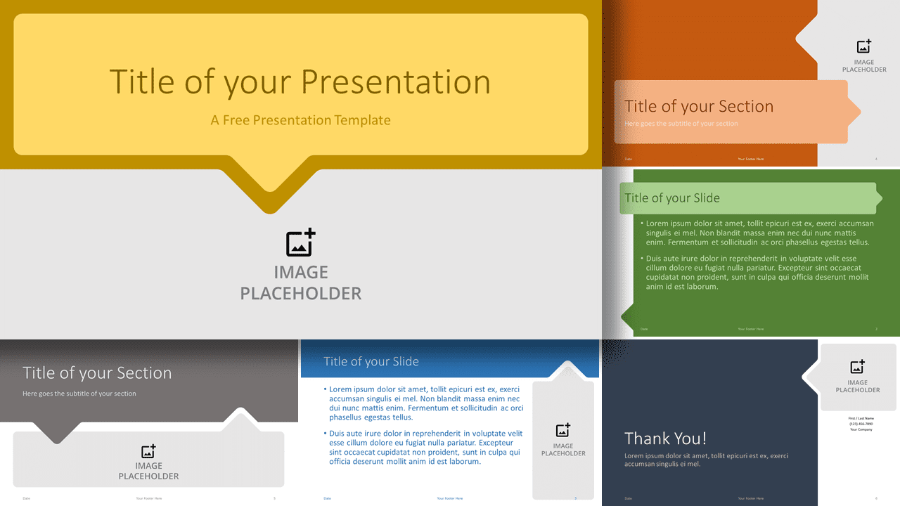 Free Callout Template for Google Slides and PowerPoint
